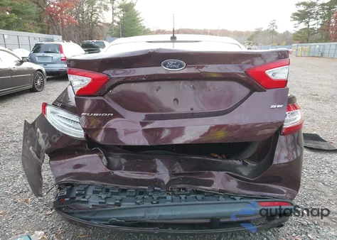 2013 Ford Fusion Se from USA, damaged, VIN 3FA6P0H77DR130103